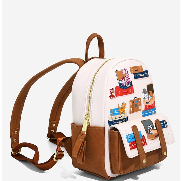 NWT Loungefly Traveling Cats mini backpack - Picture 2 of 16